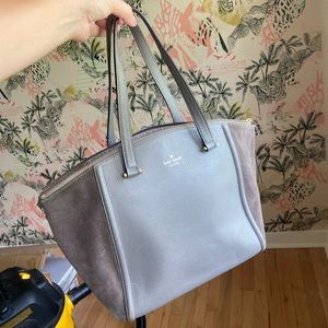 Kate spade tote gray
